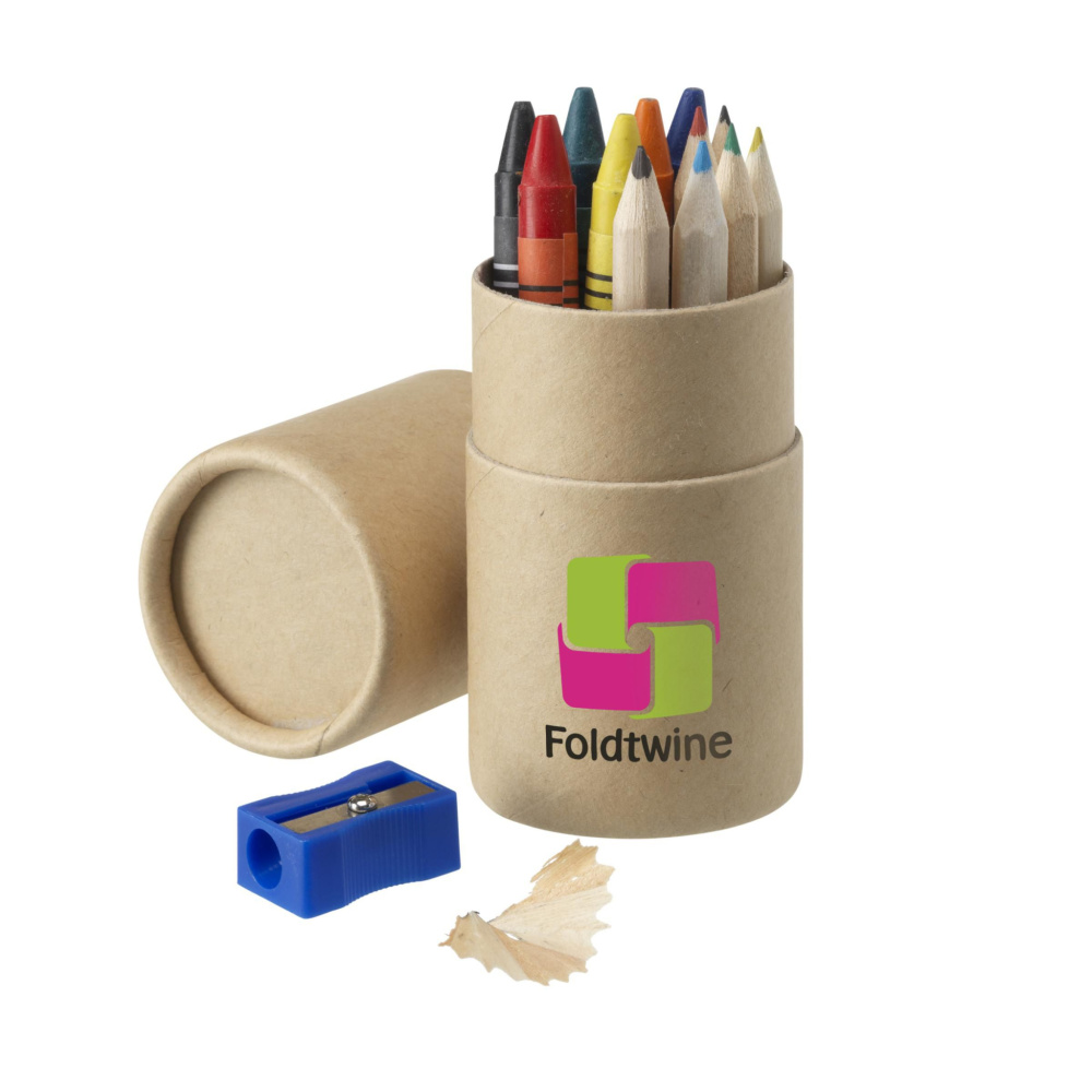 Logo trade promotional items picture of: ColourJoy crayons